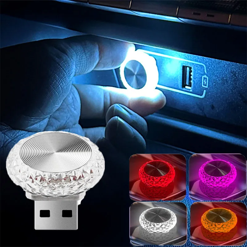 Car Mini USB LED Ambient Light Decorative Atmosphere Lamps For Interior Environment Auto PC Computer Portable Light Plug Play
Car Mini USB LED Ambient Light Decorative Atmosphere Lamps For Interior Environment Auto PC Computer Portable Light Plug Play