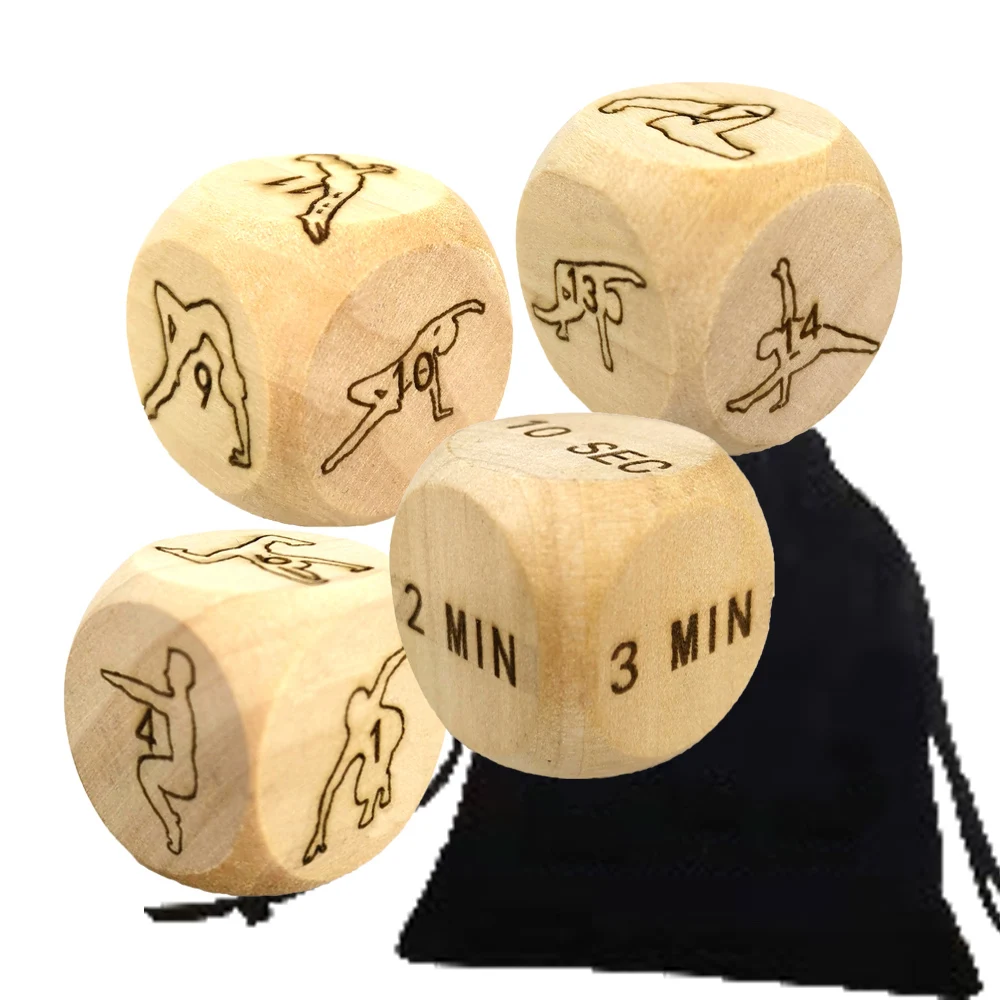 4Pcs Creative Fun Yoga Dice Weight Loss Dice for shaping/Fitness Dice Couple Dice Bed Game Dice Decision Dice gift for Friends
4Pcs Creative Fun Yoga Dice Weight Loss Dice for shaping/Fitness Dice Couple Dice Bed Game Dice Decision Dice gift for Friends