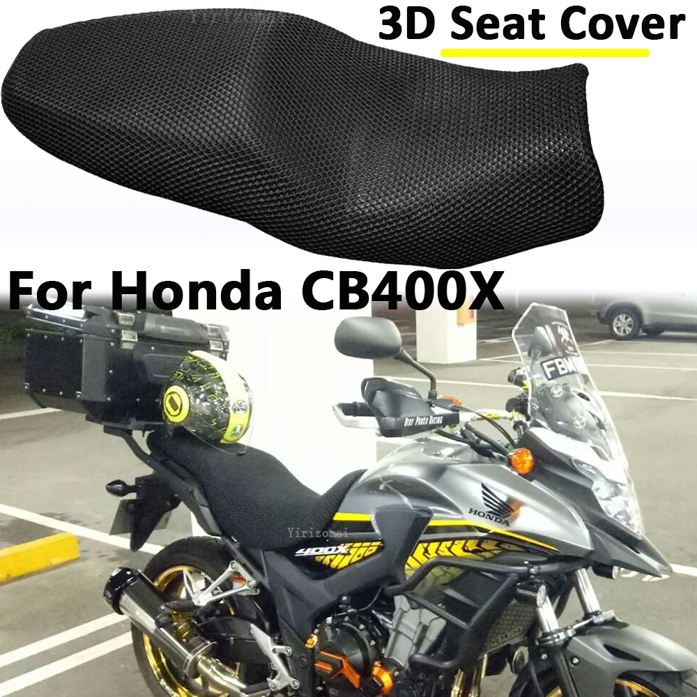 Motorcycle Anti-Slip 3D Mesh Fabric Cover Breathable Waterproof Cushion Protecting Cover For Honda CB400X CB 400 X CB 400X
Motorcycle Anti-Slip 3D Mesh Fabric Cover Breathable Waterproof Cushion Protecting Cover For Honda CB400X CB 400 X CB 400X