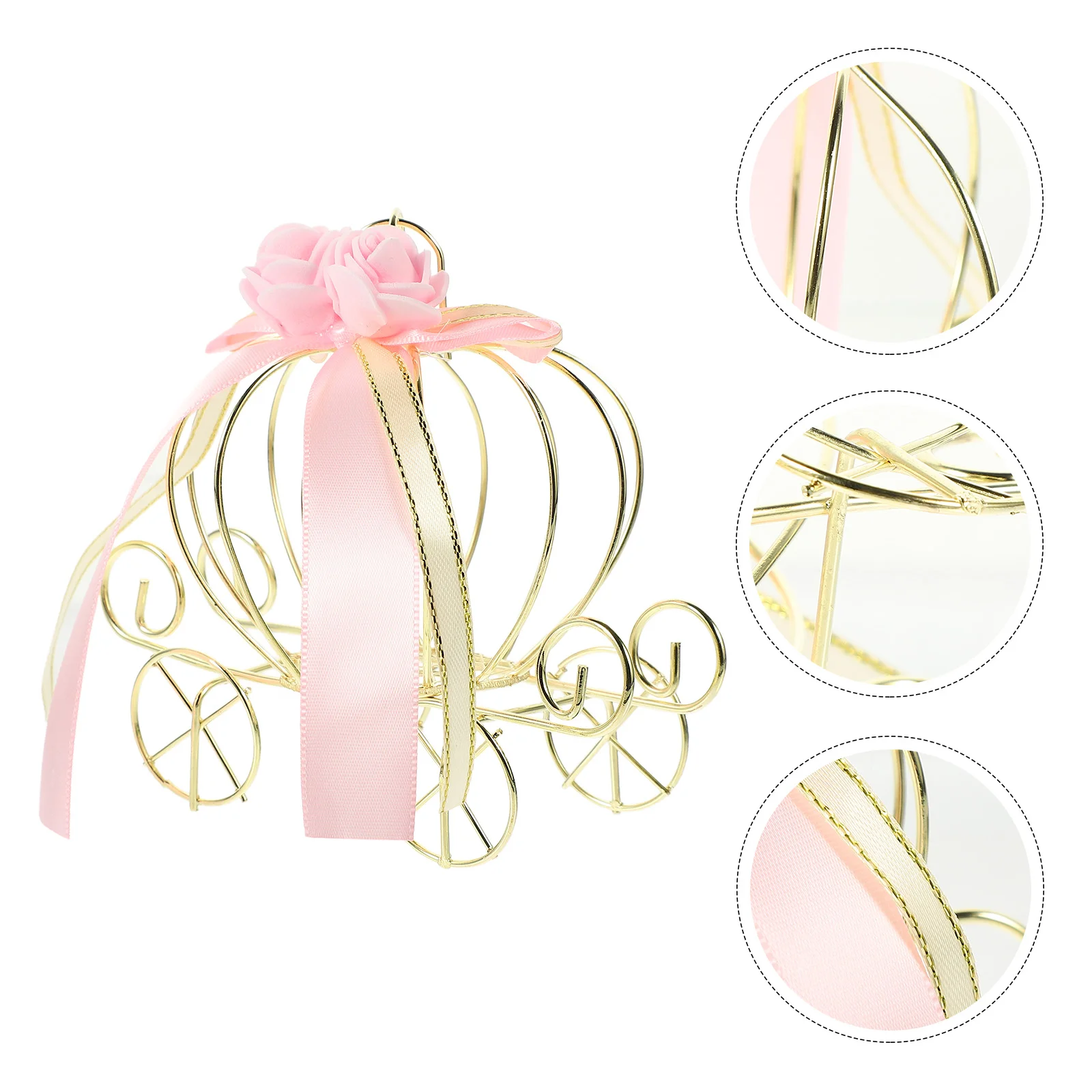 Pumpkin Cart Candy Box Shape Wrapping European Style Jewelry Gift Boxes Wedding Table Decorations Decorative Tableware
Pumpkin Cart Candy Box Shape Wrapping European Style Jewelry Gift Boxes Wedding Table Decorations Decorative Tableware