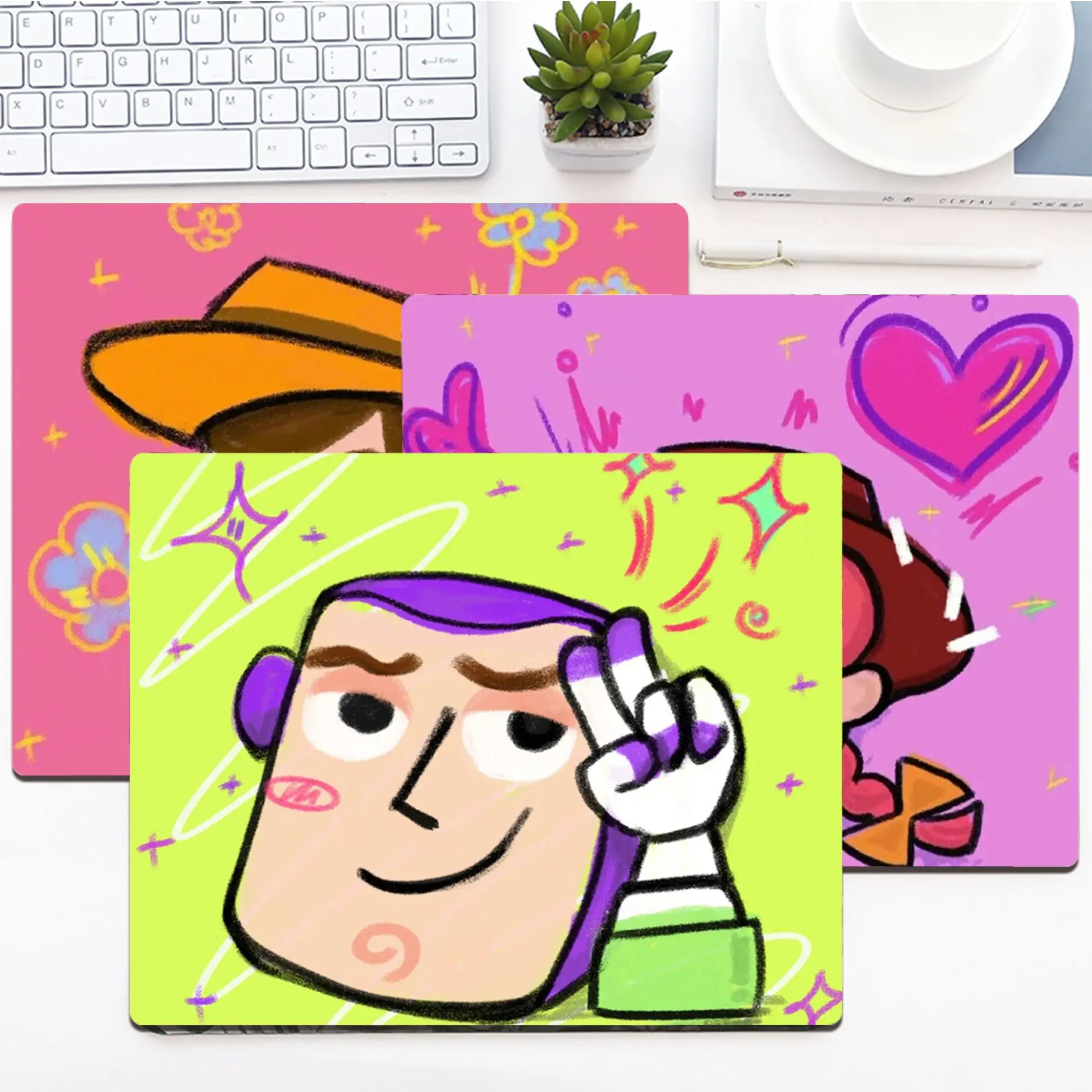 Disney Toy Story Animation Cartoon Anime Gaming Mouse Pad Keyboard Mouse Mats Smooth Company Writing Desk Mats
Disney Toy Story Animation Cartoon Anime Gaming Mouse Pad Keyboard Mouse Mats Smooth Company Writing Desk Mats
