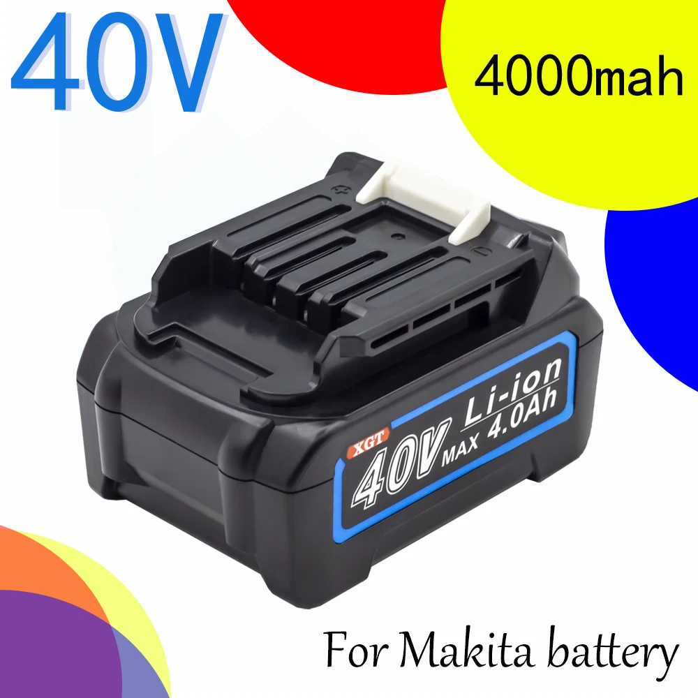 40V Max 4.0Ah Replacement Lithium Battery for BL4025 Makita XGT40 BL4040 191B36-3 Rechargeable Batteries Li-ion Power Tool
40V Max 4.0Ah Replacement Lithium Battery for BL4025 Makita XGT40 BL4040 191B36-3 Rechargeable Batteries Li-ion Power Tool