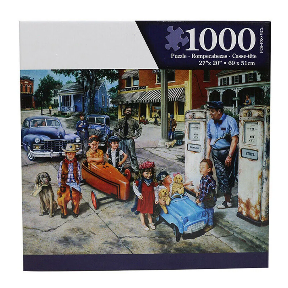 Children Cars Jigsaw Puzzle Assembling Educational Games 1000 Piece Toy Gift Learning
Children Cars Jigsaw Puzzle Assembling Educational Games 1000 Piece Toy Gift Learning