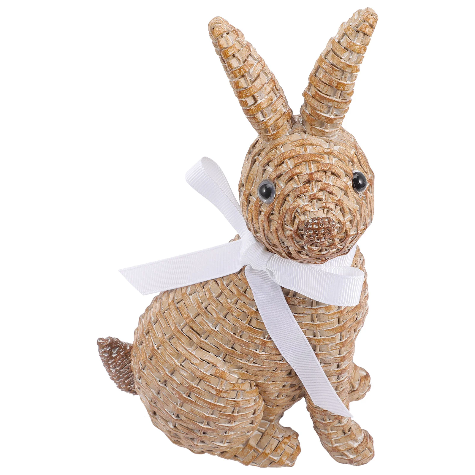 Rabbit Bunny Statue Easter Figurine Woven Decor Outdoor Ornaments Garden Animal Resin Decoration Sculpture Spring Sitting
Rabbit Bunny Statue Easter Figurine Woven Decor Outdoor Ornaments Garden Animal Resin Decoration Sculpture Spring Sitting