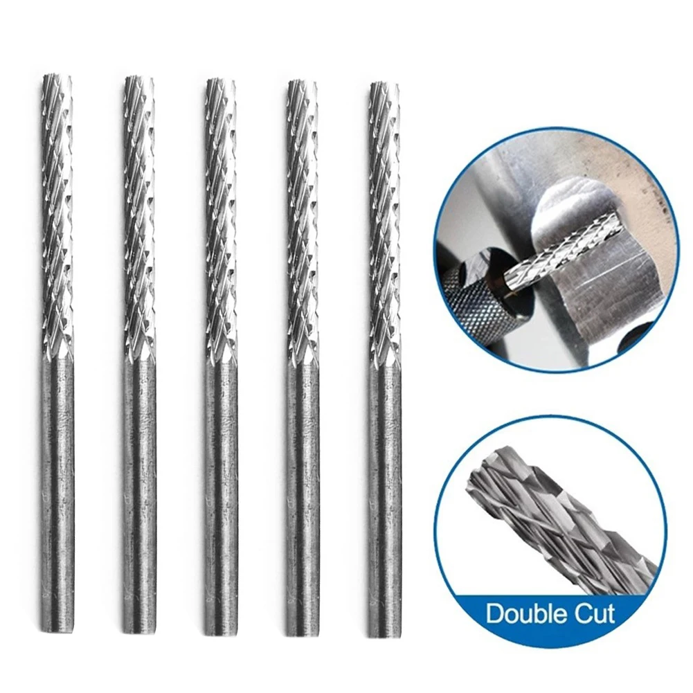 5pcs 52mm Durable HSS Rotary File Double Groove For Mahogany Furniture Aluminum Plastic Wood Carving Deburring Rotary Burr Tool
5pcs 52mm Durable HSS Rotary File Double Groove For Mahogany Furniture Aluminum Plastic Wood Carving Deburring Rotary Burr Tool