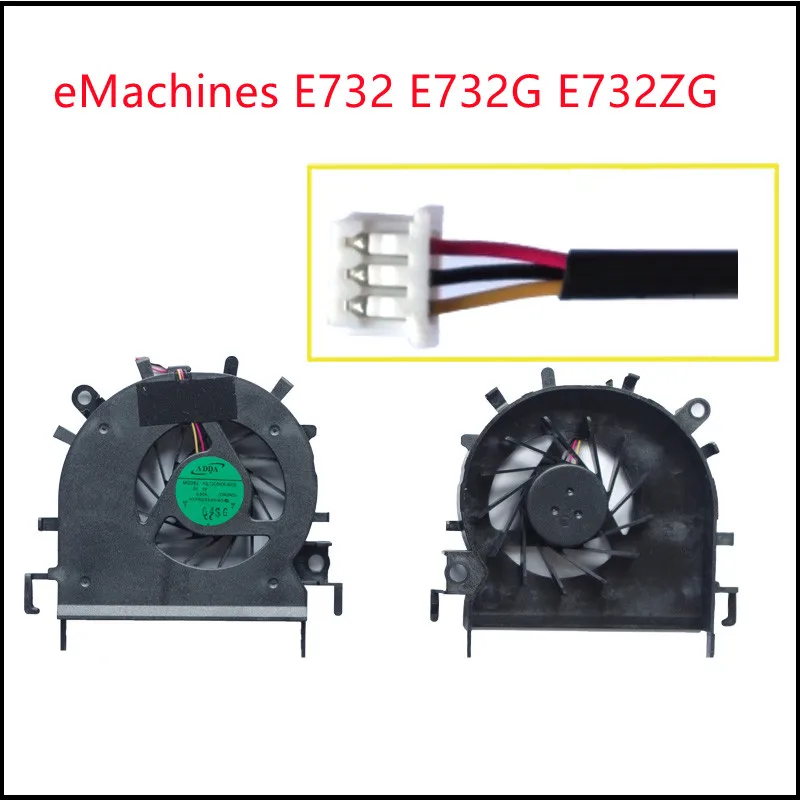New Laptop CPU Cooling Fan Cooler For Acer eMachines E732 E732G E732ZG 
New Laptop CPU Cooling Fan Cooler For Acer eMachines E732 E732G E732ZG