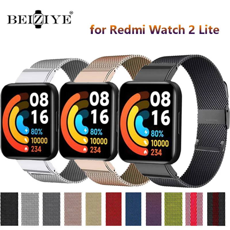 Magnetic Loop Strap for Xiaomi Redmi Watch 2 Lite Milanese Watchband Smartwatch Bracelet for Xiaomi Redmi Watch 2 Lite Correa
Magnetic Loop Strap for Xiaomi Redmi Watch 2 Lite Milanese Watchband Smartwatch Bracelet for Xiaomi Redmi Watch 2 Lite Correa