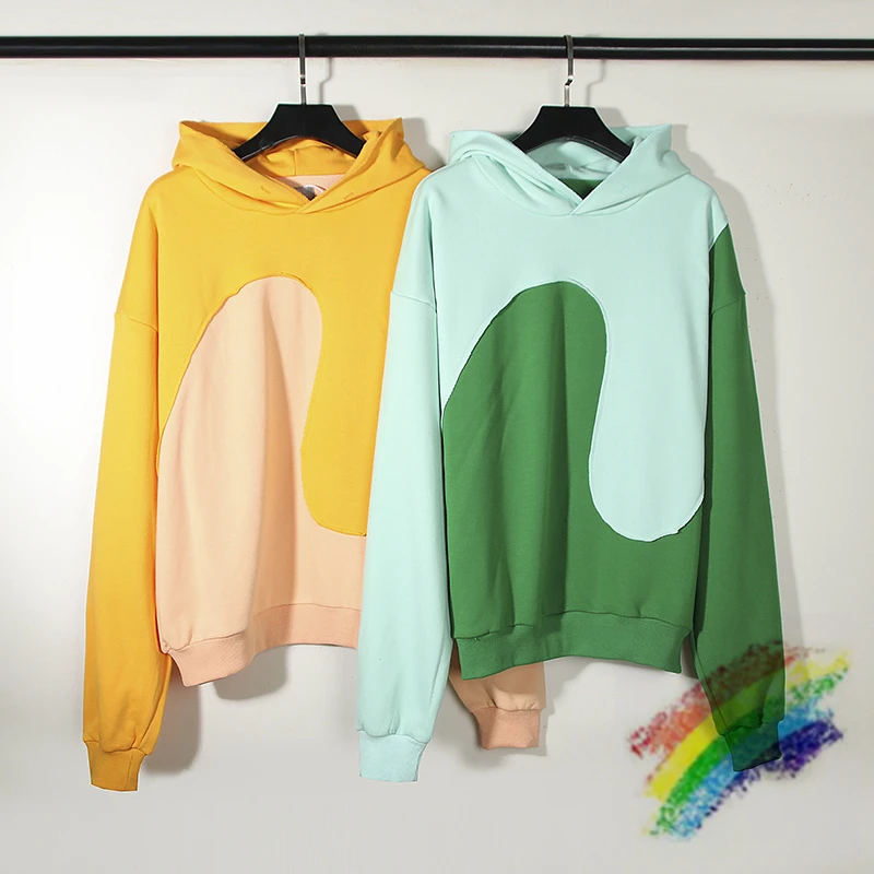 Patchwork ERL Justin Bieber Hoodie Men Women Green Orange Kanye West Fleece Pullovers
Patchwork ERL Justin Bieber Hoodie Men Women Green Orange Kanye West Fleece Pullovers
