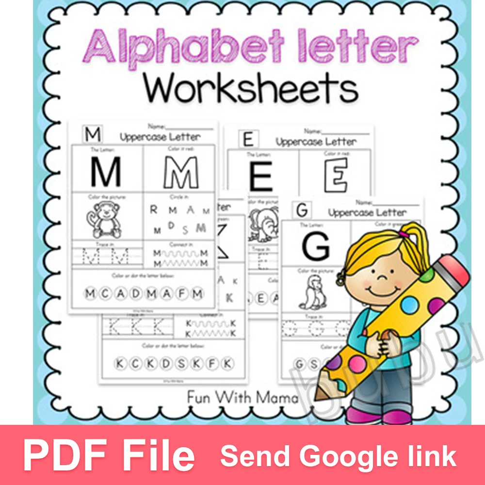 Alphabet Worksheets | Alphabet Letter Worksheets | Alphabet Practice Worksheets learning workbook PDF File
Alphabet Worksheets | Alphabet Letter Worksheets | Alphabet Practice Worksheets learning workbook PDF File