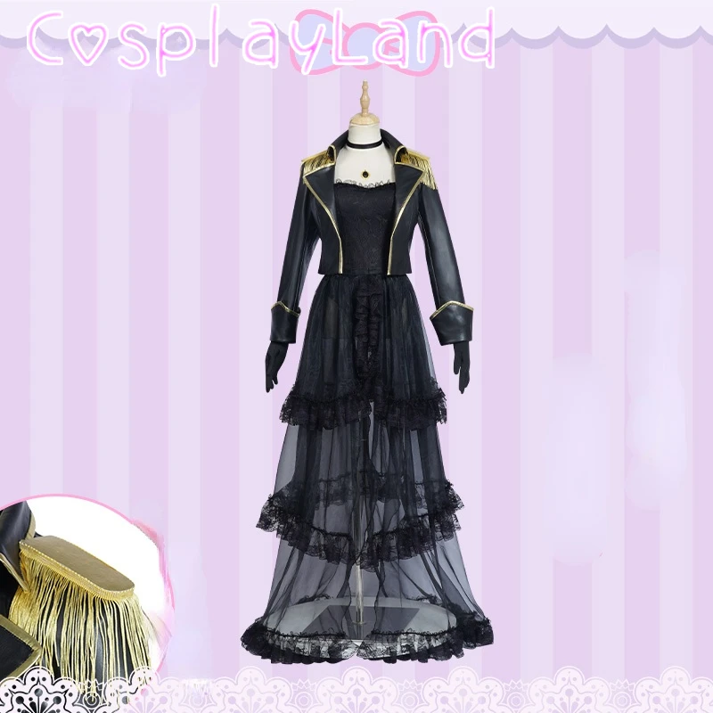 Anime My Dress Up Darling Kitagawa Marin Cosplay Costume Black Dress Hat Kuroe Shizuku Sexy Bodysuit Jacket Skirt Uniform
Anime My Dress Up Darling Kitagawa Marin Cosplay Costume Black Dress Hat Kuroe Shizuku Sexy Bodysuit Jacket Skirt Uniform