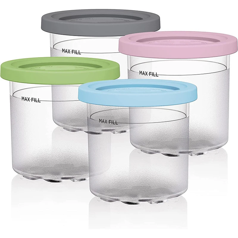 2/4Pcs Ice Cream Containers, For Ninja For NC299AM C300s Series Reusable Ice Yogurt Container Storage Jar With Sealing Lid
2/4Pcs Ice Cream Containers, For Ninja For NC299AM C300s Series Reusable Ice Yogurt Container Storage Jar With Sealing Lid