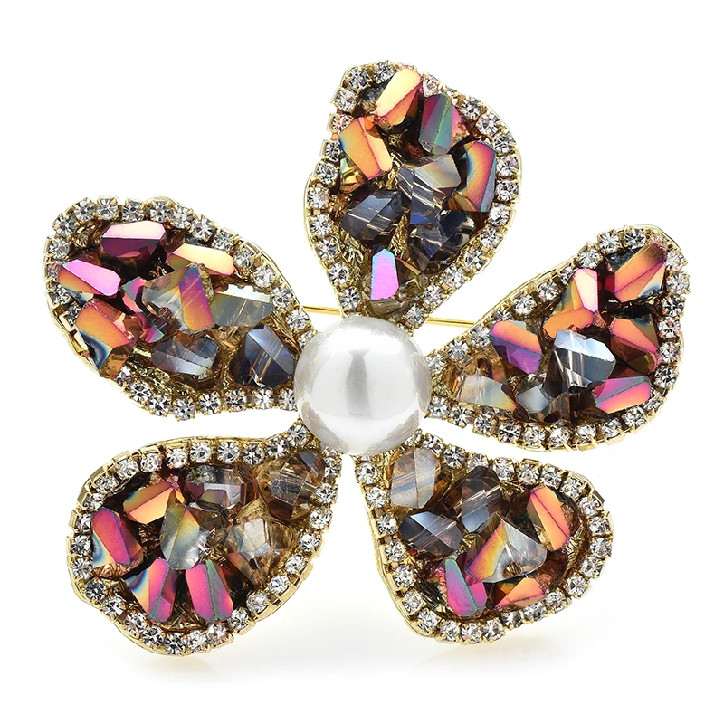 Wuli&baby Handmade Pretty Flowers For Women Unisex 3-color Crystal Sparkling Plants Party Office Brooch Pin Gifts
Wuli&baby Handmade Pretty Flowers For Women Unisex 3-color Crystal Sparkling Plants Party Office Brooch Pin Gifts