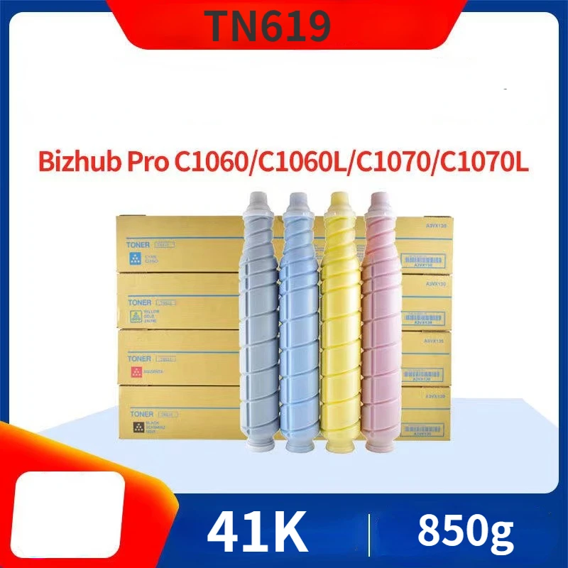 1Set (CMYK) BIZHUB TONER TN619 For KONICA MINOLTA BIZHUB C1060 C1070 Toner Konica minolta TN619
1Set (CMYK) BIZHUB TONER TN619 For KONICA MINOLTA BIZHUB C1060 C1070 Toner Konica minolta TN619