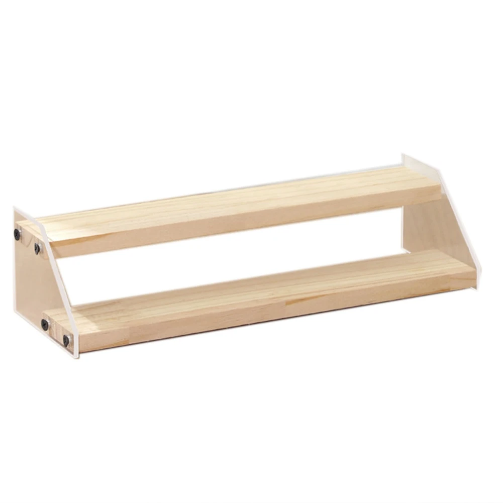 DIY Wooden Panel Riser Spices & Condiments Rack Blind Box Display Rack Desktop Trapezoidal Display Stand 2 Layers
DIY Wooden Panel Riser Spices & Condiments Rack Blind Box Display Rack Desktop Trapezoidal Display Stand 2 Layers