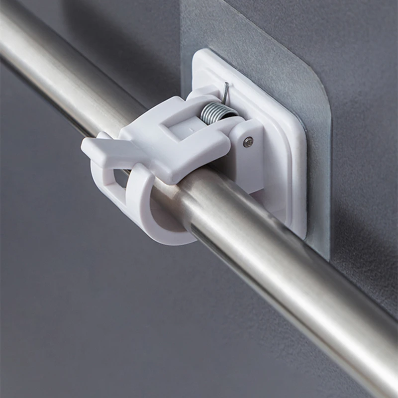 2pcs Self Adhesive Curtain Hanging Rod Brackets Organized Pole Holders Bathroom Room Towel Bar Hook Support Rail Clamps
2pcs Self Adhesive Curtain Hanging Rod Brackets Organized Pole Holders Bathroom Room Towel Bar Hook Support Rail Clamps