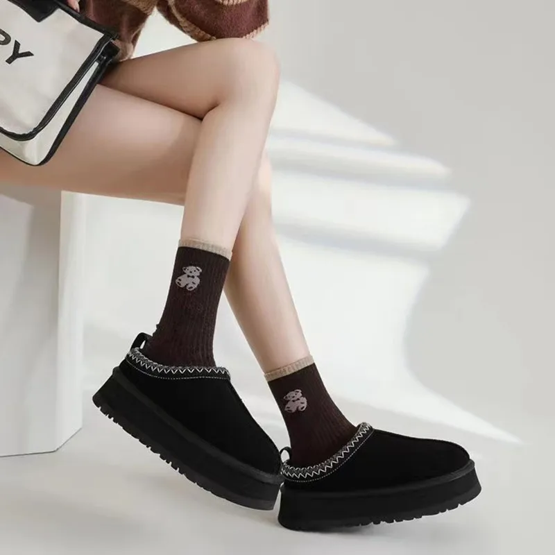 2023 New Winter Women Short Plush Warm Snow Boots Women Fashion Casual Shoes Suede Short Plush Ankle Boots Flats Platform Shoes
2023 New Winter Women Short Plush Warm Snow Boots Women Fashion Casual Shoes Suede Short Plush Ankle Boots Flats Platform Shoes