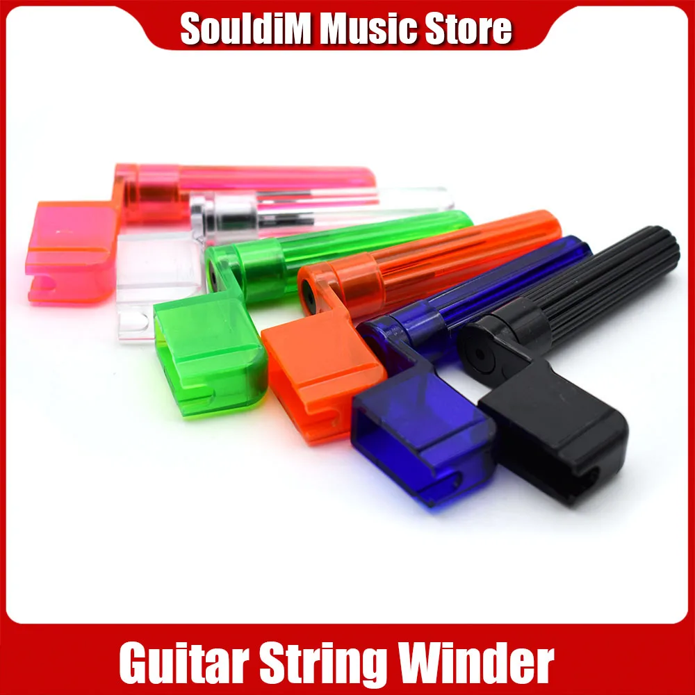 

Acoustic Guitar String Winder Multi Color ABS Bass String Peg Winder Bridge Pin Puller Guitar Repair Luthier Tool Accessories