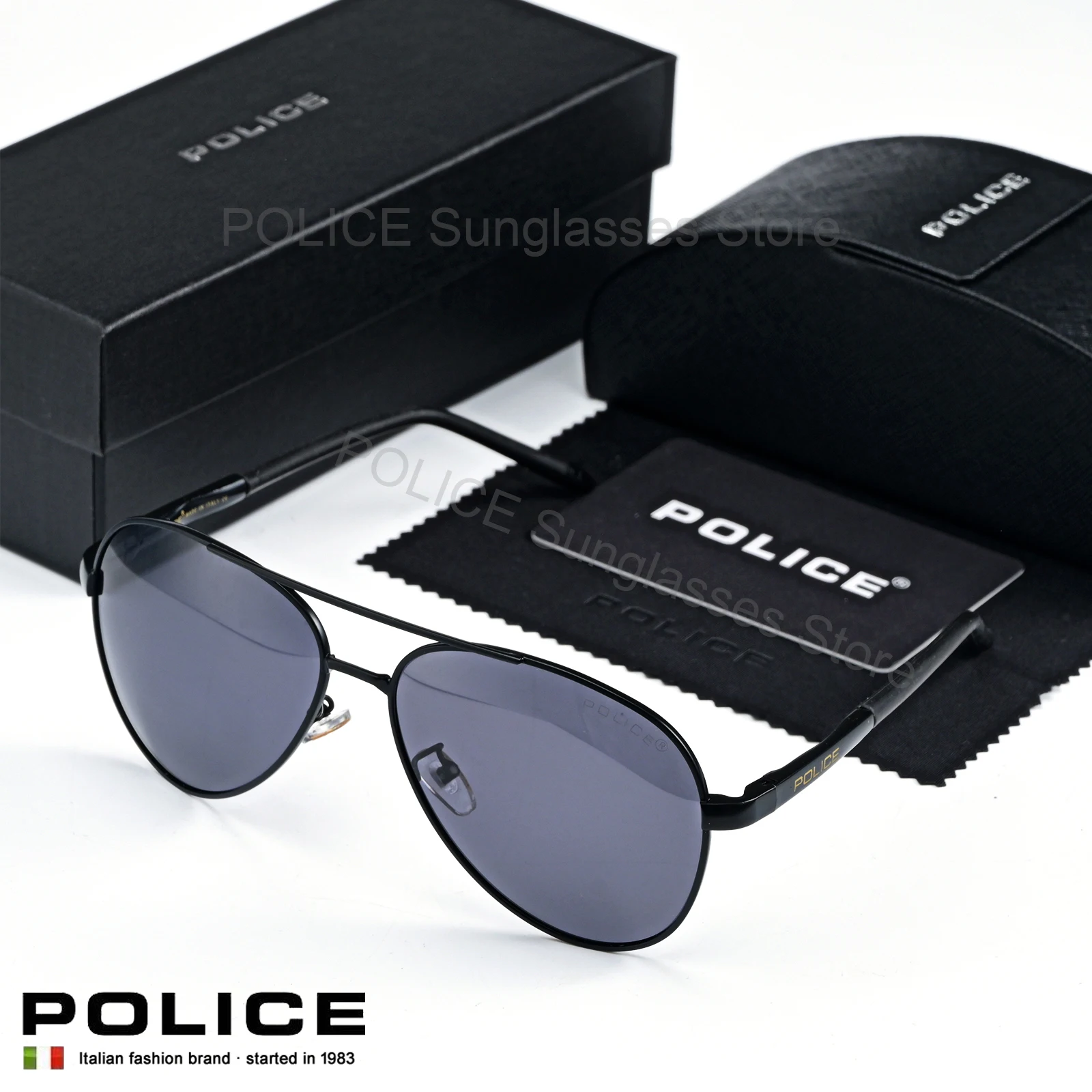 Luxury Brand POLICE Sunglasses Fashion trend Men Polarized Brand Design Eyewear Male Driving Anti-glare Glasses UV400
Luxury Brand POLICE Sunglasses Fashion trend Men Polarized Brand Design Eyewear Male Driving Anti-glare Glasses UV400