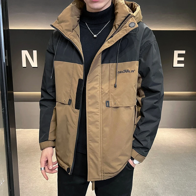 2023 Men's Down Jacket Duck Winter Warm Hooded Puffer Jacket Men Vintage Clothes Padded Spring Bomber Male Parka Coat
2023 Men's Down Jacket Duck Winter Warm Hooded Puffer Jacket Men Vintage Clothes Padded Spring Bomber Male Parka Coat