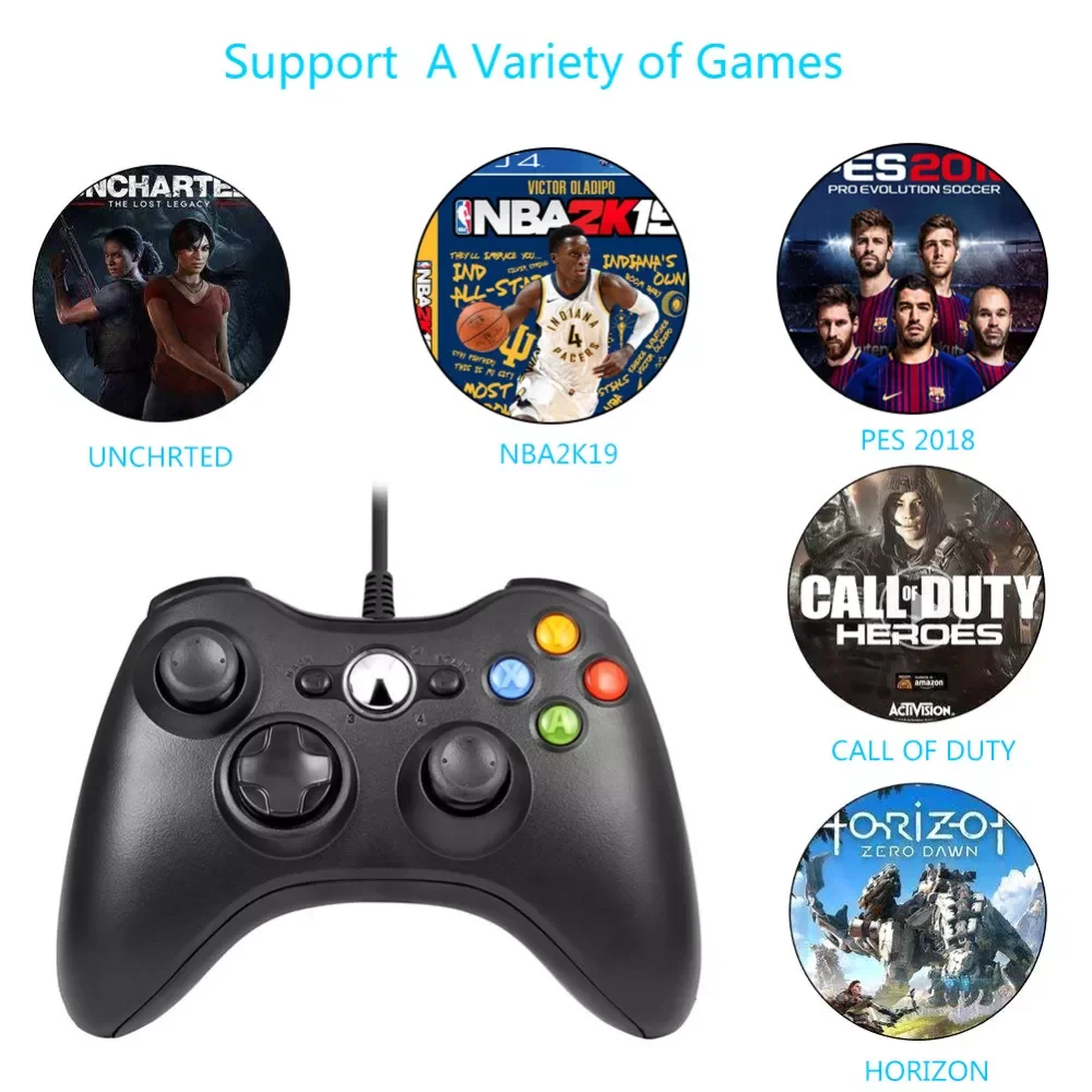 5 Colors Gamepad For Xbox 360 Wired Controller For XBOX 360 Controle Wired Joystick For XBOX360 Game Controller Gamepad Joypad
5 Colors Gamepad For Xbox 360 Wired Controller For XBOX 360 Controle Wired Joystick For XBOX360 Game Controller Gamepad Joypad