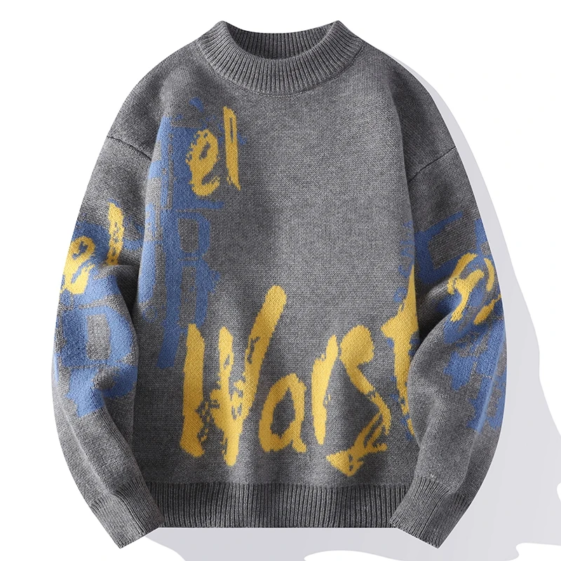 High End Men's Winter Sweater Classic Clothing Jacquard Weave Fashion Anti-pilling Keep Warm Knitting Top Grade O Neck Printing
High End Men's Winter Sweater Classic Clothing Jacquard Weave Fashion Anti-pilling Keep Warm Knitting Top Grade O Neck Printing