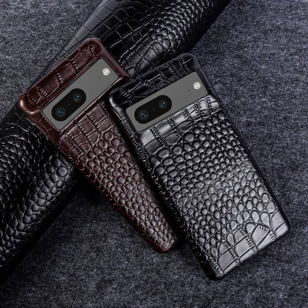 Genuine Leather Case for Google Pixel 7 Pro 6 Pro 6A 8Pro 7A Phone Cover Crocodile Pattern Housing Protective Fundal Back Shell
Genuine Leather Case for Google Pixel 7 Pro 6 Pro 6A 8Pro 7A Phone Cover Crocodile Pattern Housing Protective Fundal Back Shell