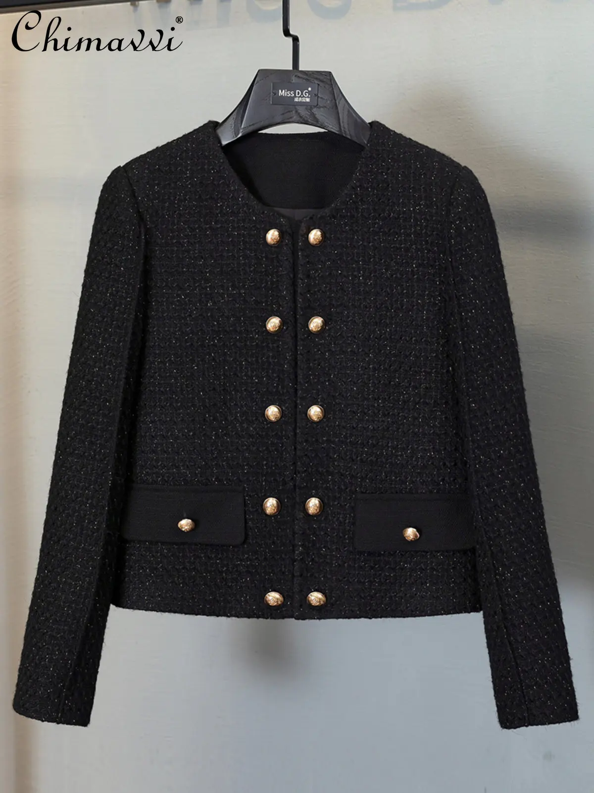 Female Autumn New Fashion Elegant Slimming Double-Breasted Short Outerwear&coat Women's Simple Office Lady Solid Color Jacket
Female Autumn New Fashion Elegant Slimming Double-Breasted Short Outerwear&coat Women's Simple Office Lady Solid Color Jacket