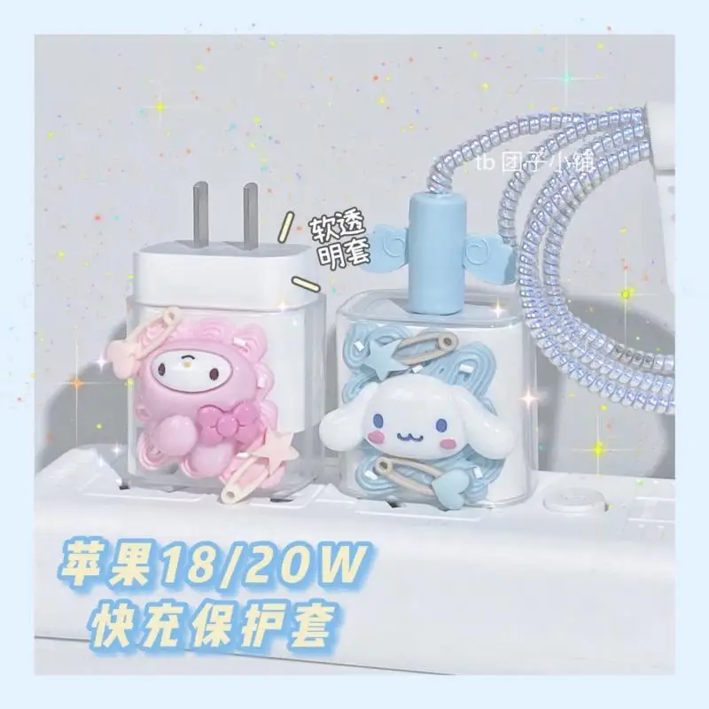 Kawaii Cinnamoroll Mymelody Sanrio Plush Anime Phone Accessories Cartoon Cute Data Cable Protective Case Apple Charging Gift
Kawaii Cinnamoroll Mymelody Sanrio Plush Anime Phone Accessories Cartoon Cute Data Cable Protective Case Apple Charging Gift