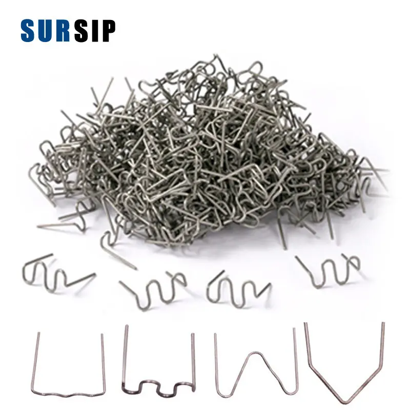 100Pcs/600Pcs Hot Stapler Staples For Plastic Welder Repair Melt Hot Welding Machine Welding Bumper Car Repair Tool
100Pcs/600Pcs Hot Stapler Staples For Plastic Welder Repair Melt Hot Welding Machine Welding Bumper Car Repair Tool