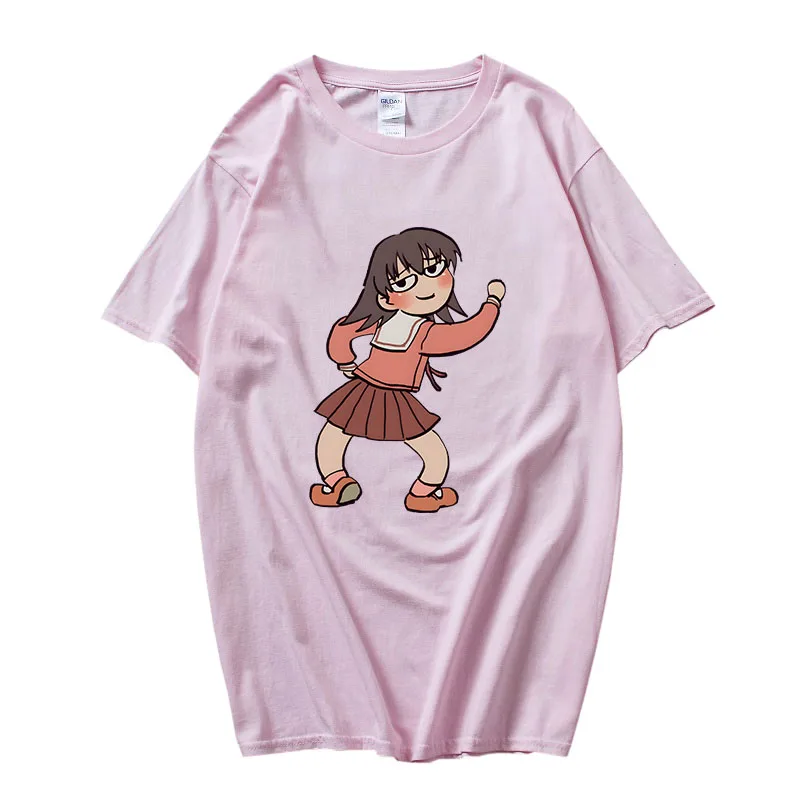 Azumanga Daioh T Shirts Japanese Anime Male Harajuku Fashion Tees 100% Cotton Summer T-shirts Slight Strech Tshirts Regular Tops
Azumanga Daioh T Shirts Japanese Anime Male Harajuku Fashion Tees 100% Cotton Summer T-shirts Slight Strech Tshirts Regular Tops