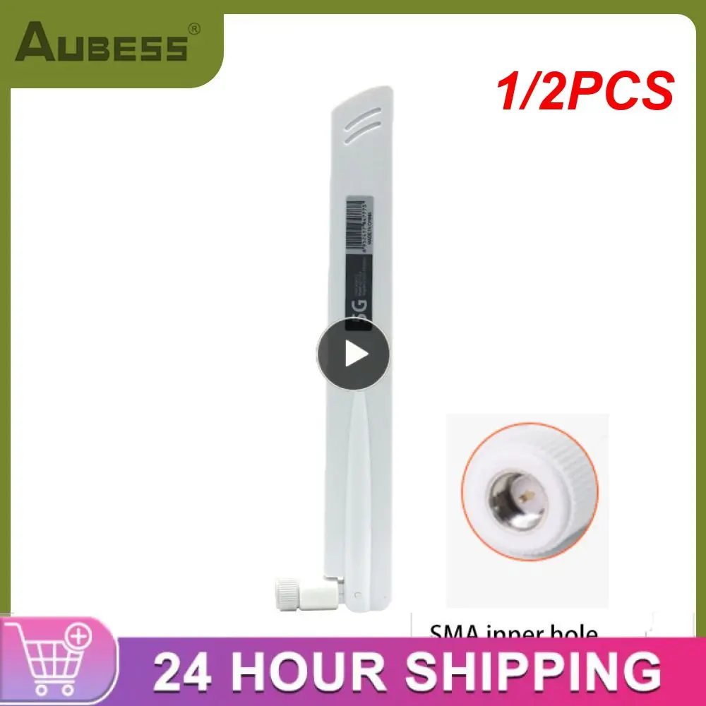 1/2PCS Full-band 3G 4G 5G Antenna 600-6000MHz 18dBi Gain SMA Male For Wireless Network Card Wifi Router High Signal Sensitivity
1/2PCS Full-band 3G 4G 5G Antenna 600-6000MHz 18dBi Gain SMA Male For Wireless Network Card Wifi Router High Signal Sensitivity