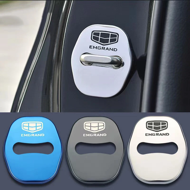 4PCS/set Car Door Lock Cover Protective Emblem Buckle Stainless Steel For GEELY Coolray Azkarra 2019-2020 Accessories Styling
4PCS/set Car Door Lock Cover Protective Emblem Buckle Stainless Steel For GEELY Coolray Azkarra 2019-2020 Accessories Styling