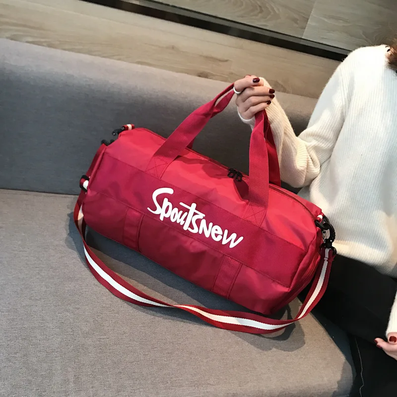 2022 Pink Sports Bag Women Fitness Gym Handbag Waterproof Yoga Weekend Bags Light Travel Swim Duffle Blosa with Shoe Compartment
2022 Pink Sports Bag Women Fitness Gym Handbag Waterproof Yoga Weekend Bags Light Travel Swim Duffle Blosa with Shoe Compartment