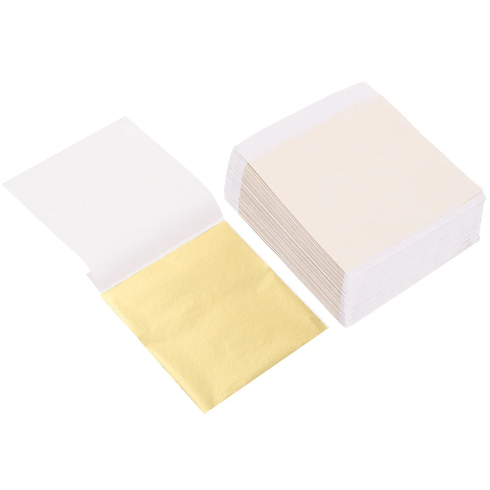 200 Sheets Imitation Gold Foil Paper Craft DIY Decoration Furnishings Flakes Gilding
200 Sheets Imitation Gold Foil Paper Craft DIY Decoration Furnishings Flakes Gilding