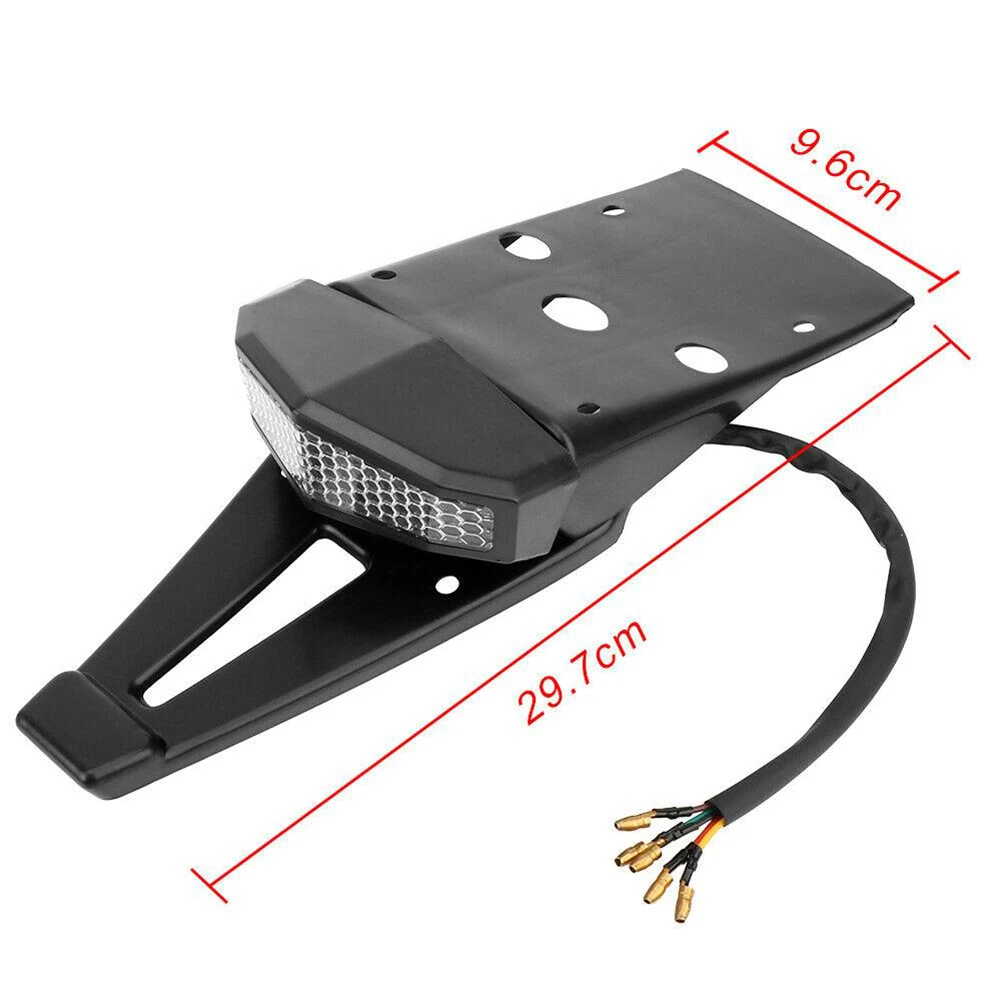 Accessories Tail Light With Bracket Universal ABS Plastic Bike Enduro Fender Rear Tail Light For Dirt Rear Fender Brake
Accessories Tail Light With Bracket Universal ABS Plastic Bike Enduro Fender Rear Tail Light For Dirt Rear Fender Brake