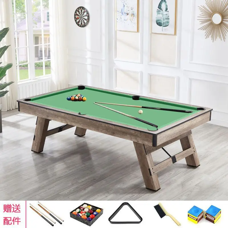 Billiard table adult household commercial indoor billiard tableAmerican style table, two-in-one black eight
Billiard table adult household commercial indoor billiard tableAmerican style table, two-in-one black eight