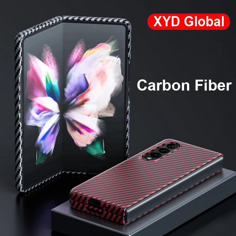 For Samsung Galaxy Z Fold 3 5G Case Real Carbon Fiber Hard Cover Phone Case For Samsung Galaxy Z Fold 3 Fold3 Ultra Thin Bumper
For Samsung Galaxy Z Fold 3 5G Case Real Carbon Fiber Hard Cover Phone Case For Samsung Galaxy Z Fold 3 Fold3 Ultra Thin Bumper