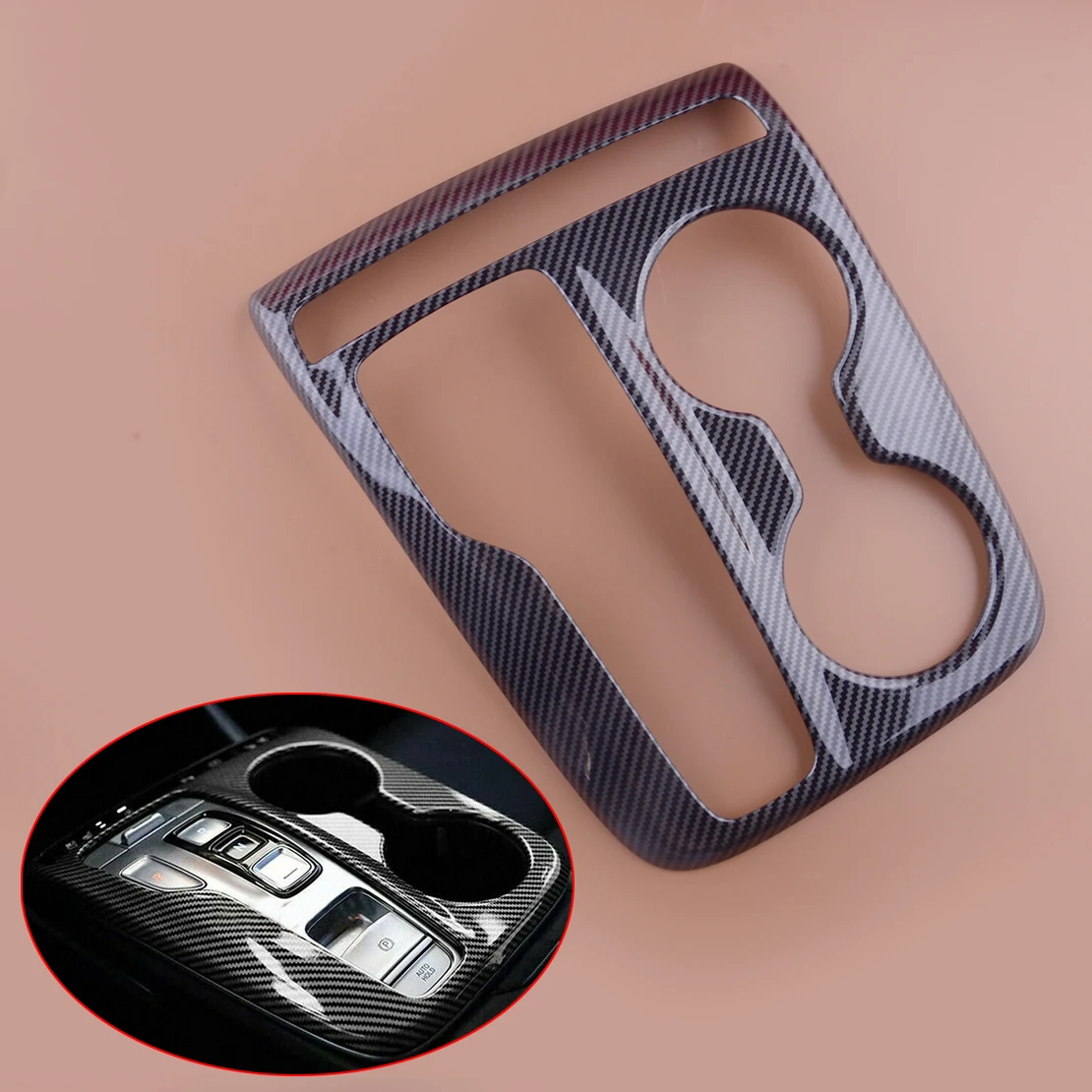 Black Carbon Fiber Style ABS Car Front Center Console Gear Shift Panel Cover Trim Frame Fit for Hyundai Tucson 2022 LHD
Black Carbon Fiber Style ABS Car Front Center Console Gear Shift Panel Cover Trim Frame Fit for Hyundai Tucson 2022 LHD