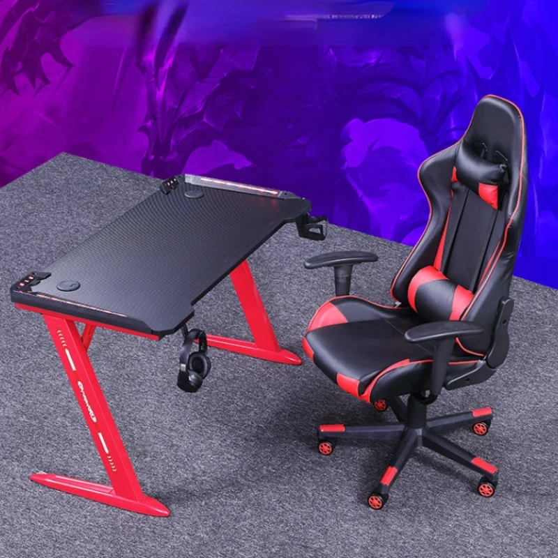 Simple Modern Computer Game Desk Blacks Sheet Desktop Computer Gaming Desk Ergonomic Escritorio Gaming Multifunction Furniture
Simple Modern Computer Game Desk Blacks Sheet Desktop Computer Gaming Desk Ergonomic Escritorio Gaming Multifunction Furniture