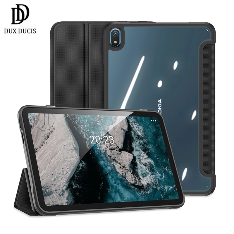 For Nokia T20 Case Trifold Stand PU Leather Smart Sleep Wake Sleeve For Nokia 10.4 Tablet Cover for nokia t20 чехол Dux Ducis
For Nokia T20 Case Trifold Stand PU Leather Smart Sleep Wake Sleeve For Nokia 10.4 Tablet Cover for nokia t20 чехол Dux Ducis