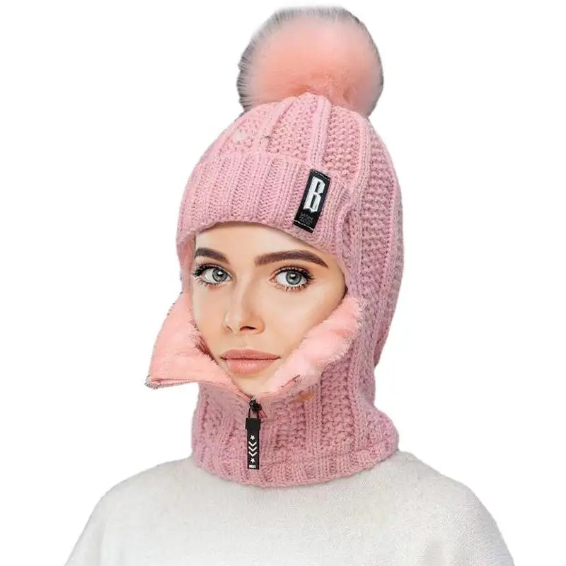 Женские зимние облегающие шапки 3 в 1 с флисовой подкладкой, стильная шапка с черепом, шарф с манжетами, вязаные зимние шапки
Женские зимние облегающие шапки 3 в 1 с флисовой подкладкой, стильная шапка с черепом, шарф с манжетами, вязаные зимние шапки