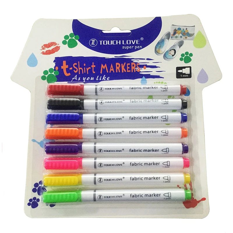 8 Pcs Textile Marker Fabric Paint Pen Diy Crafts T-shirt Pigment Painting Pen Clothes Textile Marker Fabric Paint Marker
8 Pcs Textile Marker Fabric Paint Pen Diy Crafts T-shirt Pigment Painting Pen Clothes Textile Marker Fabric Paint Marker