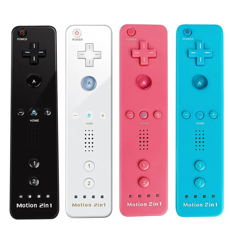 

2 in 1 For Nintendo Wii Motion Plus Wireless Remote Controller For Nintend Wii Nunchuck Remote Controle Joystick Joypad