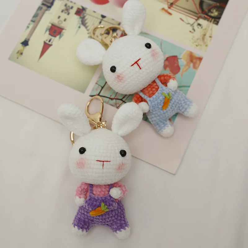 Super Flannel Hand-knitted Rabbit Pendant, Knitted Girl Handmade Fat Rabbit Pendant, Crocheted Finished Product Crochet Doll
Super Flannel Hand-knitted Rabbit Pendant, Knitted Girl Handmade Fat Rabbit Pendant, Crocheted Finished Product Crochet Doll
