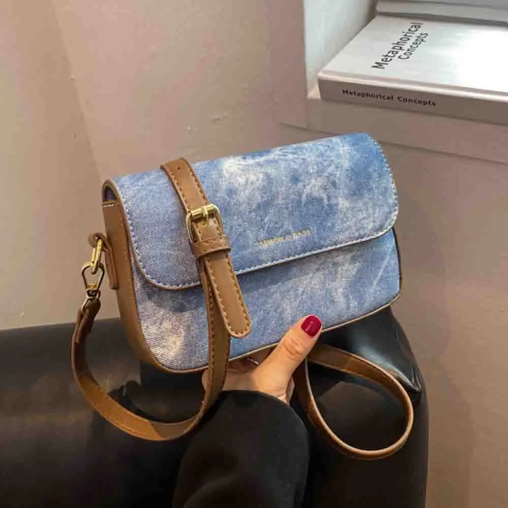 Luxury Denim Bag Fashionable Women Shoulder Bag Small Square Bags Cotton Jeans Purse Crossbody Messenger Handbag Ladeis 2022
Luxury Denim Bag Fashionable Women Shoulder Bag Small Square Bags Cotton Jeans Purse Crossbody Messenger Handbag Ladeis 2022