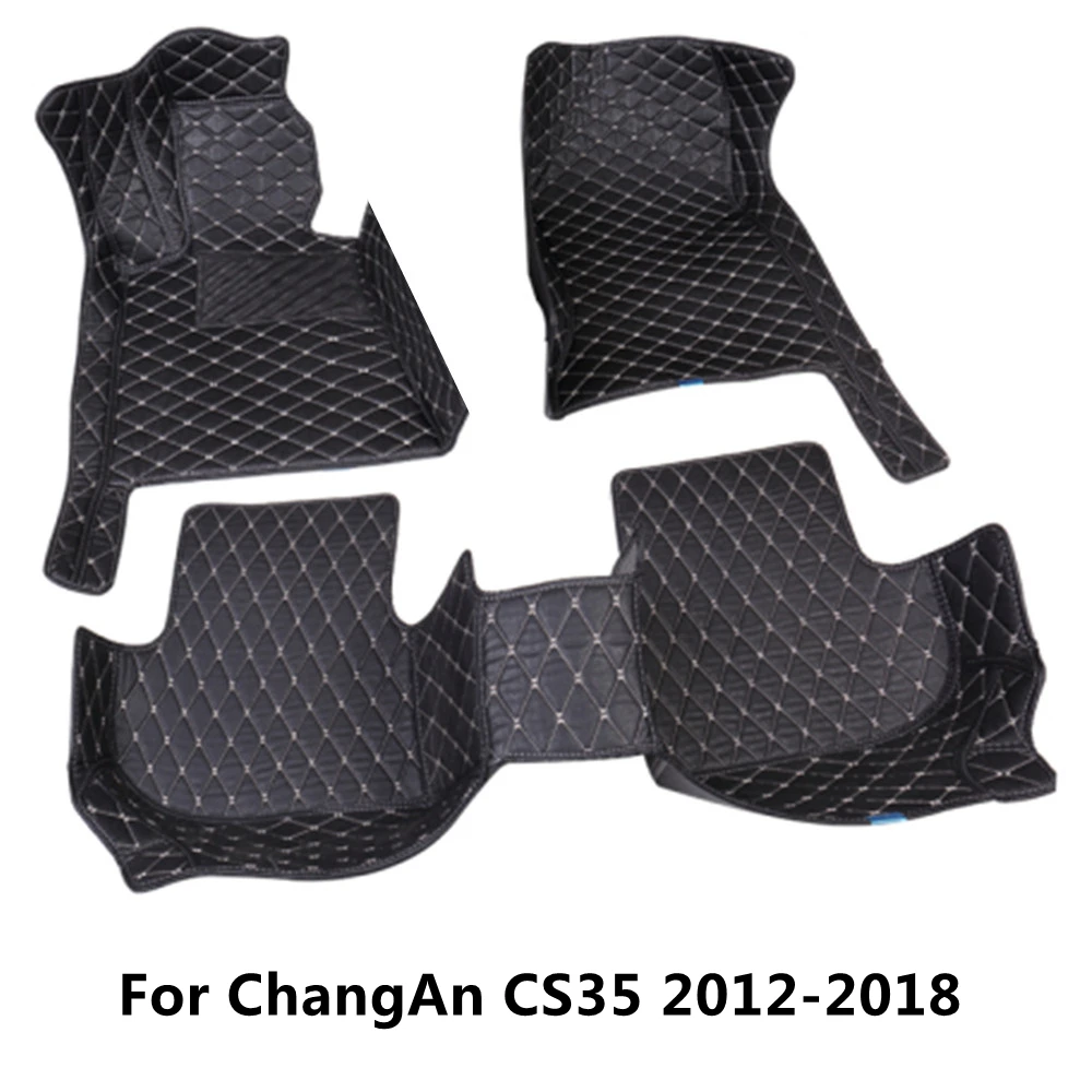 SJ ALL Weather Custom Fit Car Floor Mats Front & Rear FloorLiner Styling Auto Parts Carpet Mat For ChangAn CS35 2012 2013-2018
SJ ALL Weather Custom Fit Car Floor Mats Front & Rear FloorLiner Styling Auto Parts Carpet Mat For ChangAn CS35 2012 2013-2018