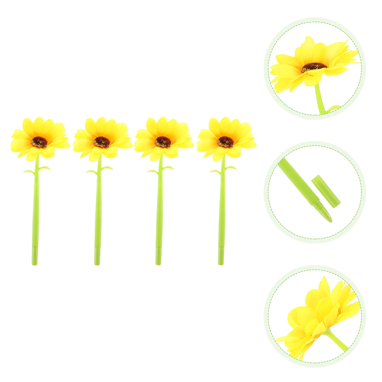 Sunflower Gel Pen Comfortable Grip Pens Adorable Writing Shaped Ink Covered Creative Office Supplies
Sunflower Gel Pen Comfortable Grip Pens Adorable Writing Shaped Ink Covered Creative Office Supplies