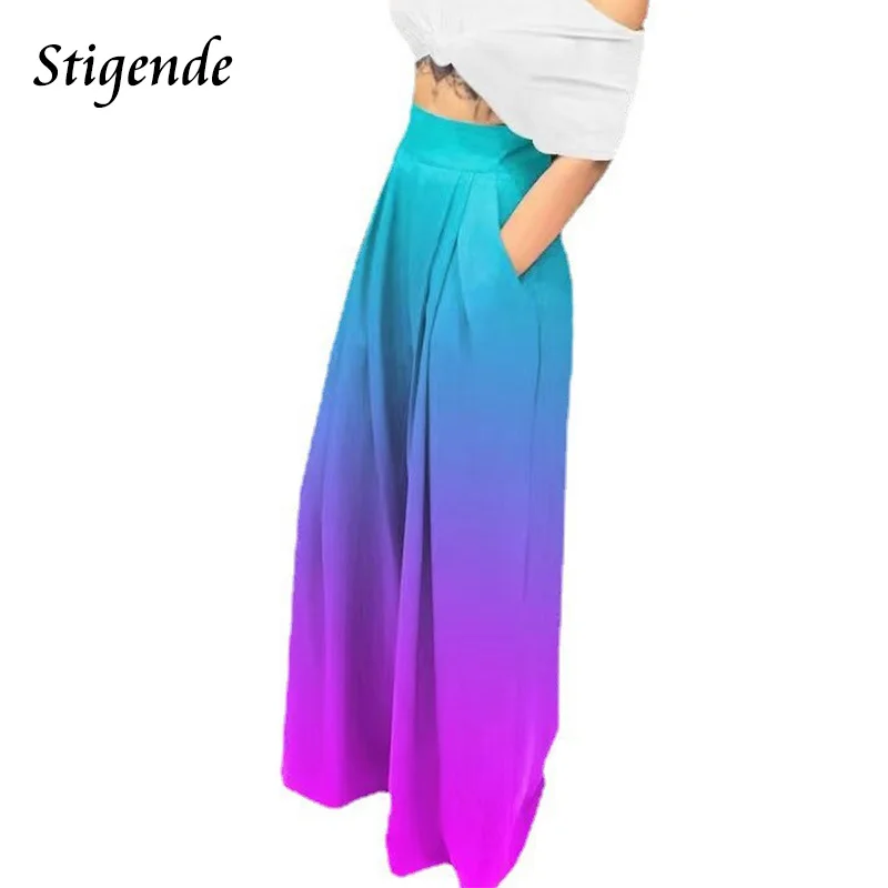 Stigende Women Gradient Color Flare Leg Pants Patchwork Ruched Streetwear Pants Ladies Fashion Print Back Zipper Pocket Trousers
Stigende Women Gradient Color Flare Leg Pants Patchwork Ruched Streetwear Pants Ladies Fashion Print Back Zipper Pocket Trousers
