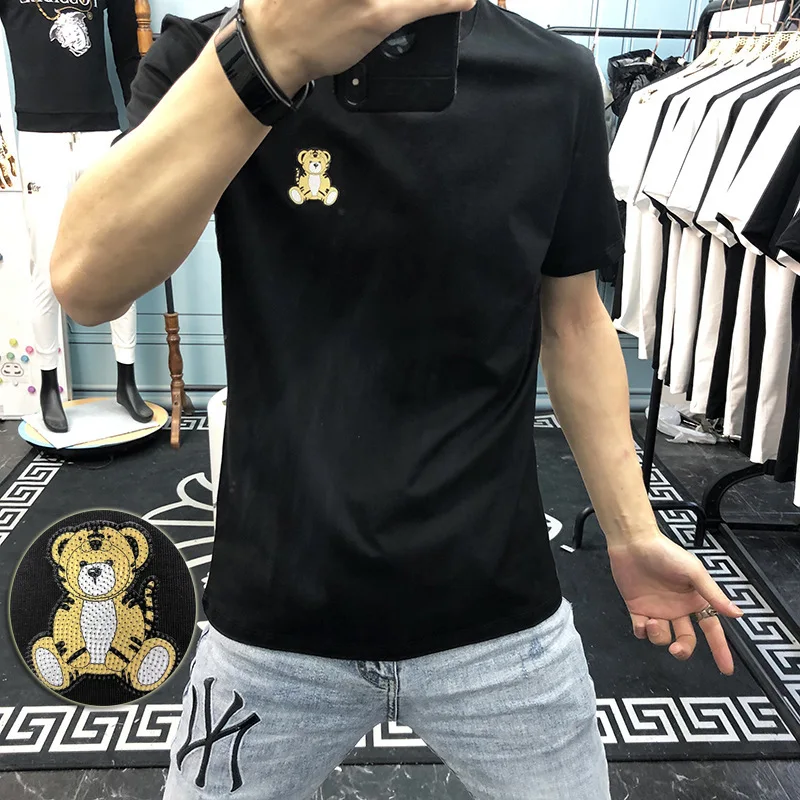 2022 Cute Tiger Short Sleeve T Shirts for Men Fashion Brand Streetwear Casual Tops Cartoon Animal Mens Clothing Hip Hop Camiseta
2022 Cute Tiger Short Sleeve T Shirts for Men Fashion Brand Streetwear Casual Tops Cartoon Animal Mens Clothing Hip Hop Camiseta