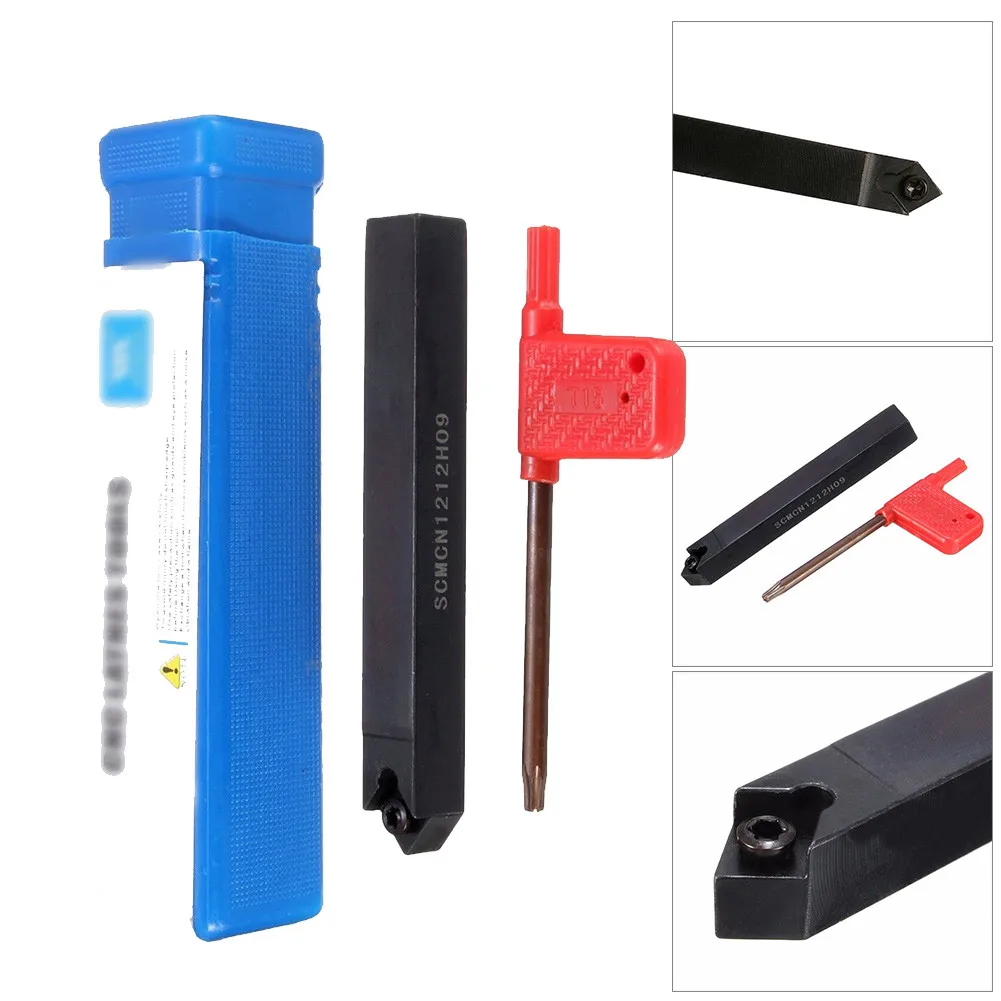 Lathe Boring Bar SCMCN1212H09 Bracket Finishing Semi-finishing Turning Tool Holder 12*12 Mm 12x100mm Alloy Steel
Lathe Boring Bar SCMCN1212H09 Bracket Finishing Semi-finishing Turning Tool Holder 12*12 Mm 12x100mm Alloy Steel
